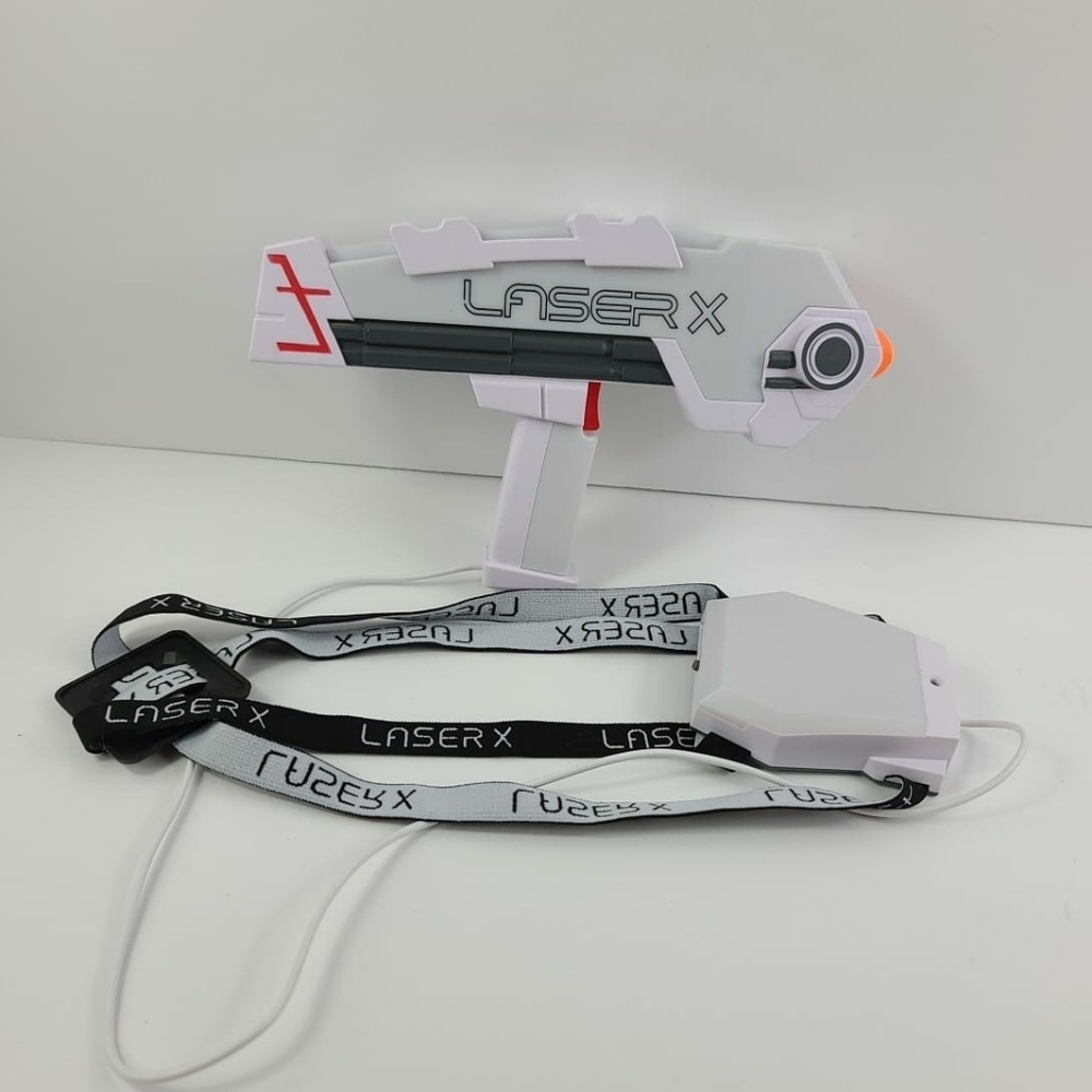 Laser X Two Player Revolution Double Blasters Battery Operated Laser Tag Gaming - Picture 4 of 5